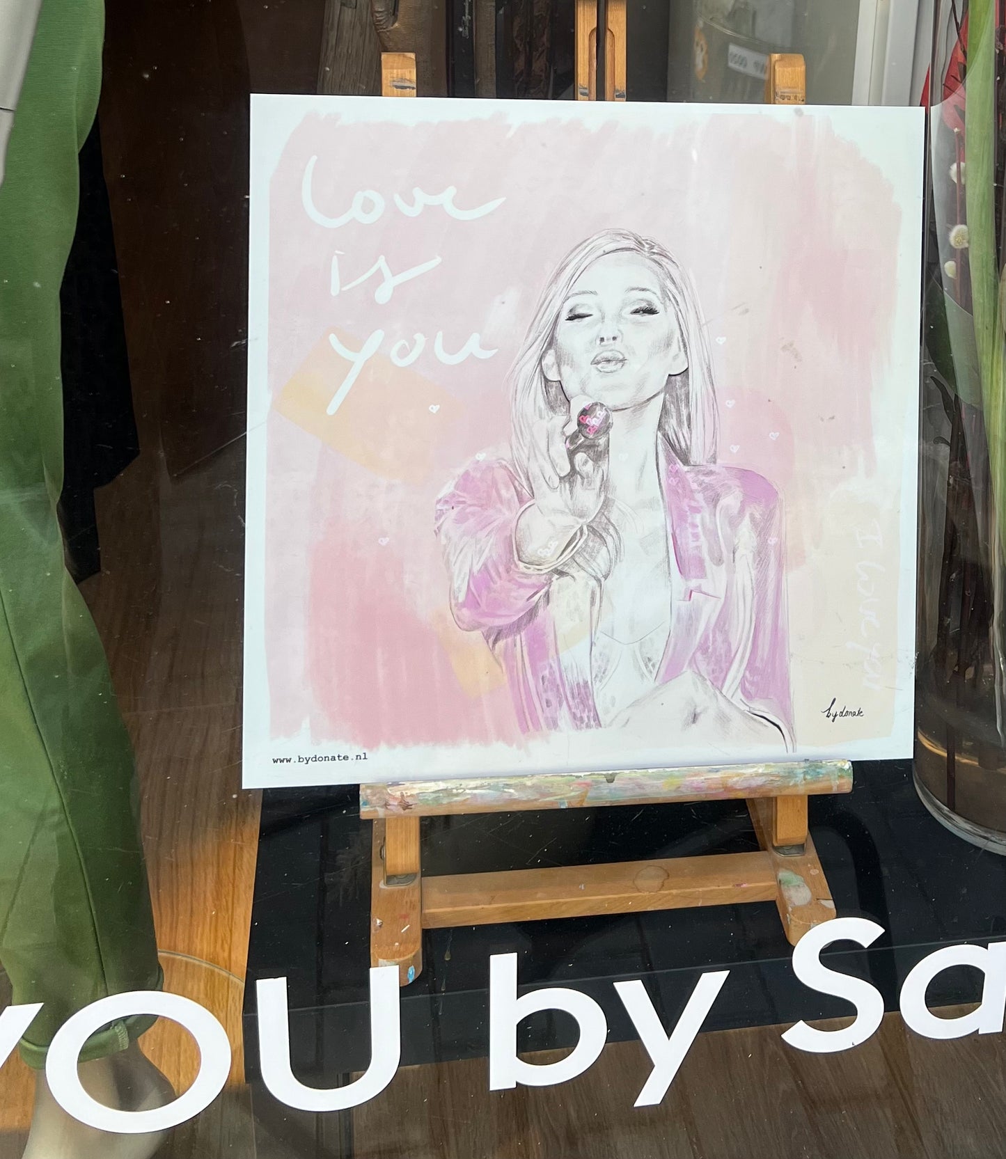 Love is YOU - dibond, limited editions